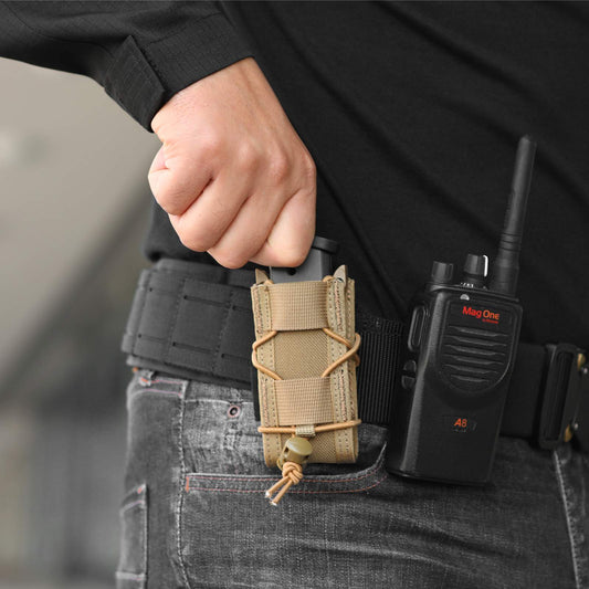 Votagoo Molle Mag Pouch 9mm/.40 Caliber Single/Dual Stack Adjustable Mag Pouch-1