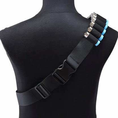 Hunting 50 30 Rounds Bandolier Belt 12 Gauge Mag Pouch Tactical Pouch Belt Holder Airsoft Accessories