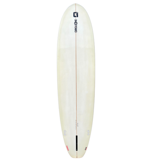 8ft Southern Swells Round Tail Clear Epoxy Finish (FINS Included)