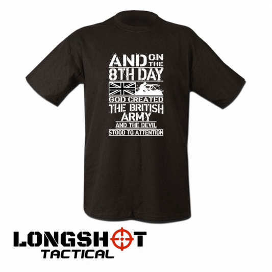 8th Day T-shirt – Black