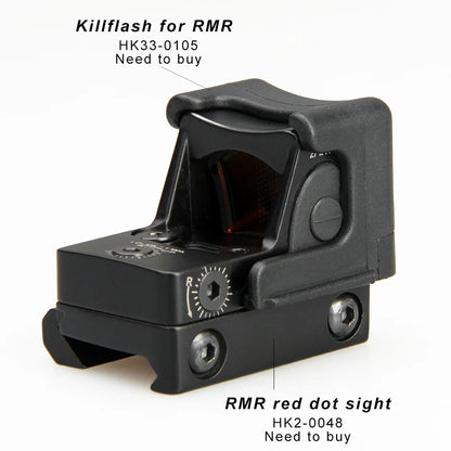 Hunting airsoft accessories Kill Flash for mini red dot black tan color available HK33-0105
