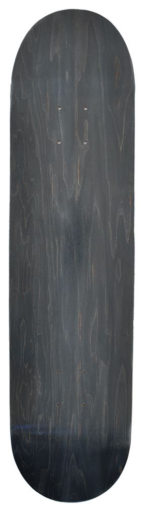 Venom Blank Skateboard Deck - Black - 7.75" to 8.25"