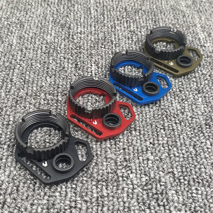 New AEG Side End Plate Flexible QD Sling Mount Push Botton Adapter Fit for M4 M16 Airsoft BK Receiver End Plate Hunting Parts