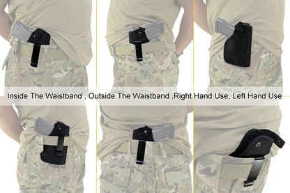 Gun Holster for Pistols with Flashlight or Laser Fits  Glock 19 17 Taurus G3C G3 9mm Sig Sauer S&W M&P Shield Ruger Springfield