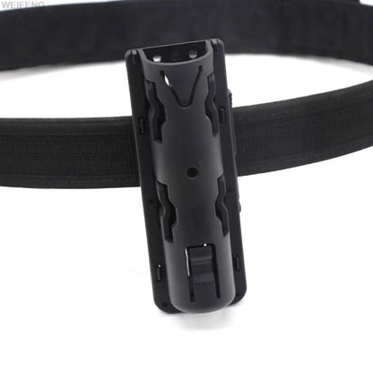 Tactical Baton Pouch Holster 360 Degree Rotatable Molle Belt Clip Police Baton Pouch Bag Airsoft Hunting Accessories