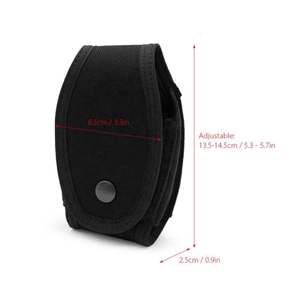 Tactical Molle Handcuff Case Holder Pouch Small Outdoor Hunting Accessories Waist Bag Airsoft Handcuffs Holster Nylon