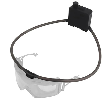 NEW Tactical Goggles Fan Defogger Anti-Fog Kit Eyewear Air Defog for Airsoft Shooting Motocross Skiing Mountaineering Clear Visi