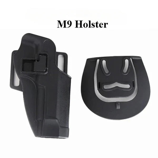 2025 New Tactical Vest Hanging Chest Gun Holster For Glock 17 19 Airsoft Belt Holster General Pistol