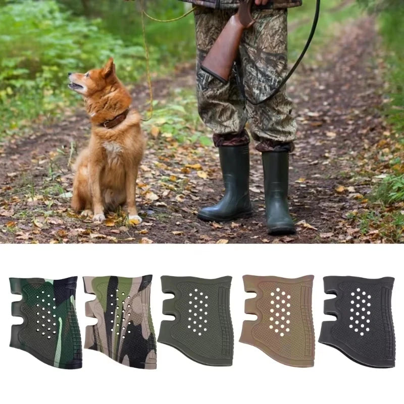 Tactical Grip Glove Holster Rubber Gun Cover Anti-Slip Handguns Accessories for Glock 17/19/20/21/22/23/25/31/32/34/35/37/38