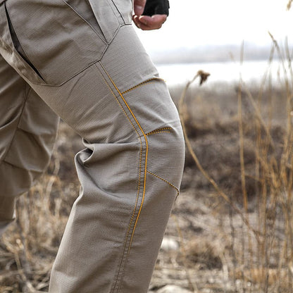 Trekking Hiking Ripstop Waterproof Tactical Military Work Cargo Pants-2