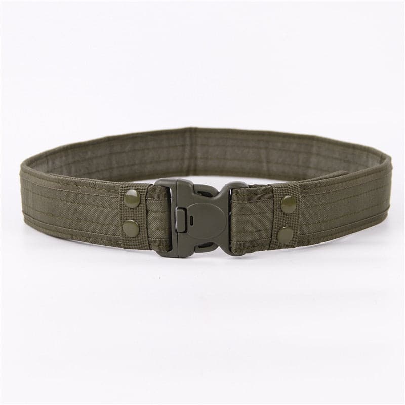 Tactical Fashion Men Canvas Slender Belt Waistband-7