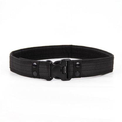 Tactical Fashion Men Canvas Slender Belt Waistband-5