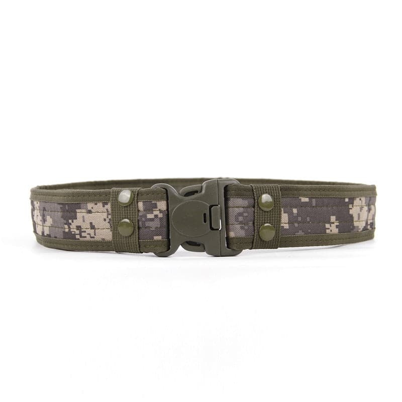 Tactical Fashion Men Canvas Slender Belt Waistband-8