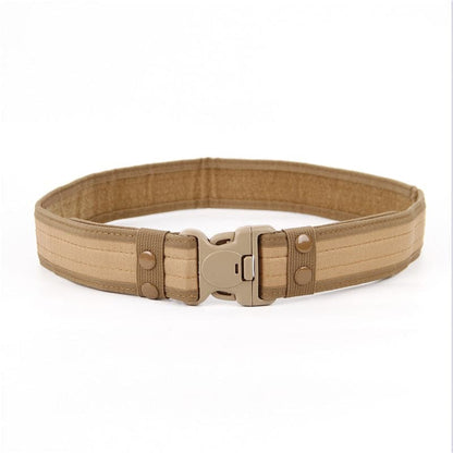 Tactical Fashion Men Canvas Slender Belt Waistband-6