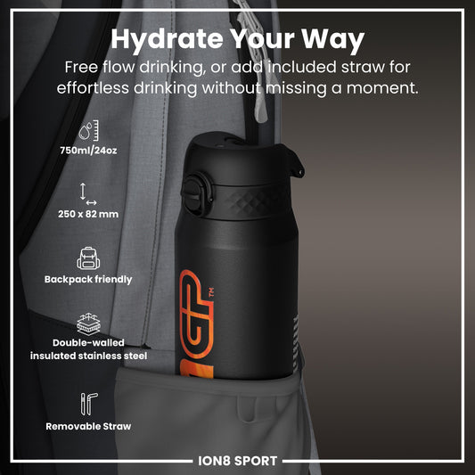 MotoGP x ION8 Insulated Steel Water Bottle, MotoGP Calendar, 750ml (24oz)