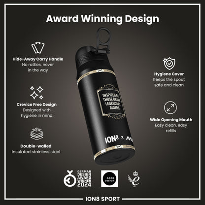 MotoGP x ION8 Insulated Steel Water Bottle, MotoGP Speed, 750ml (24oz)