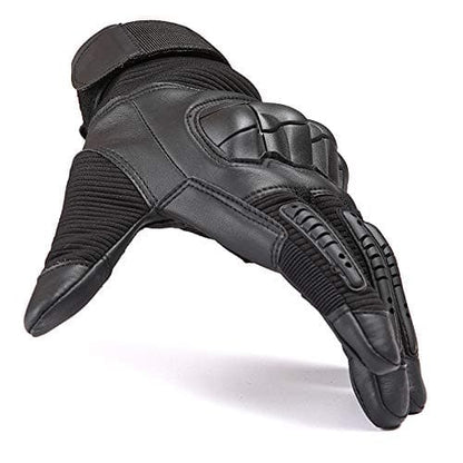 Tactical Military Rubber Hard Knuckle Outdoor Gloves - LY-7