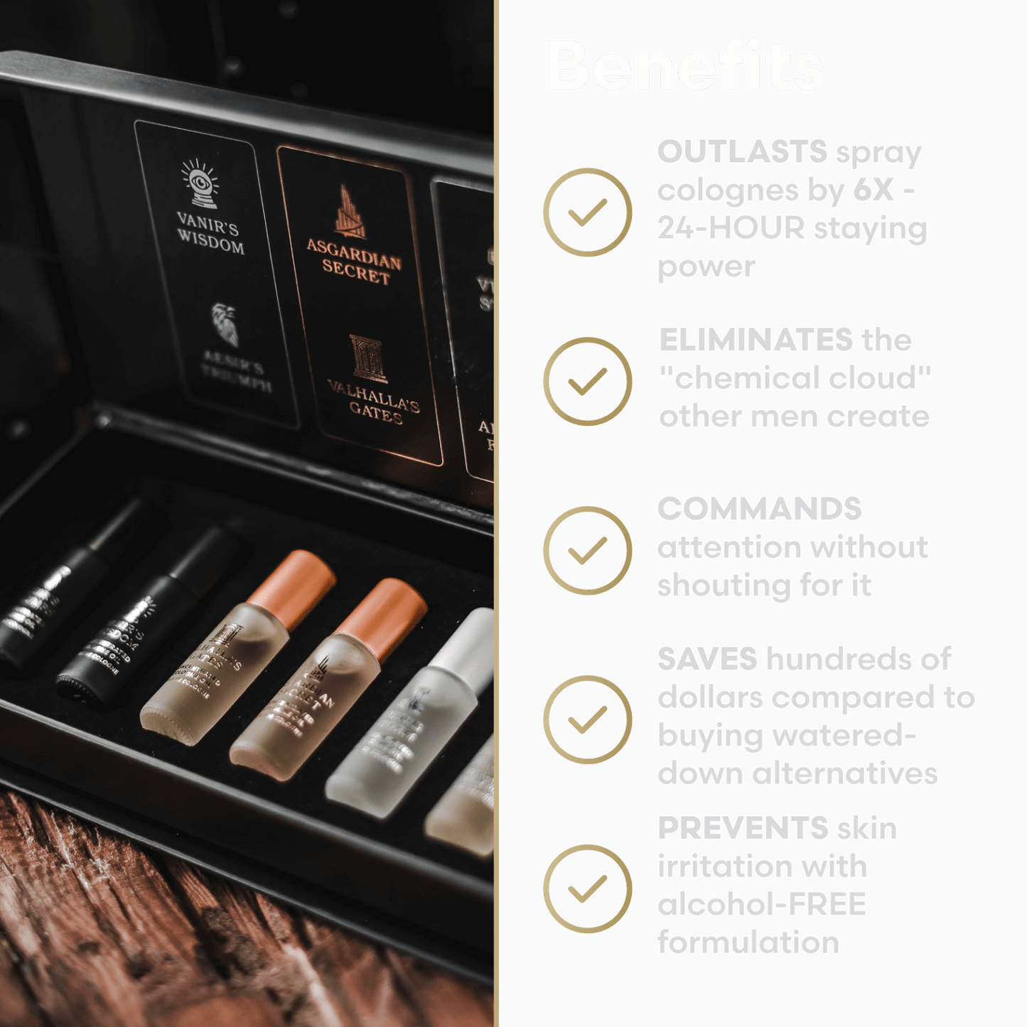 Cologne Oil Sample Kit