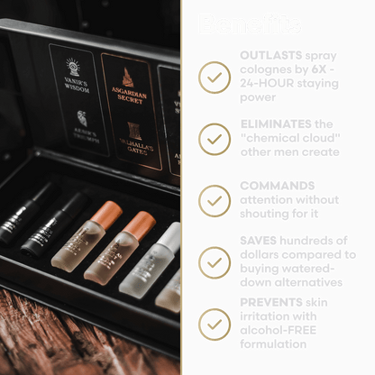 Cologne Oil Sample Kit