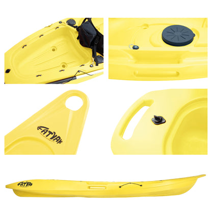 Mahee Tandem Kayak | Plastic Neutral | Yellow | Stable & Durable