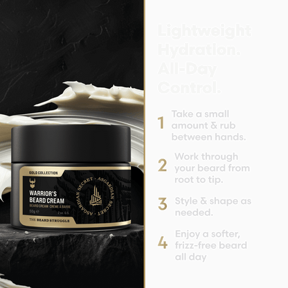 Beard Cream: Defeat Dryness and Itch
