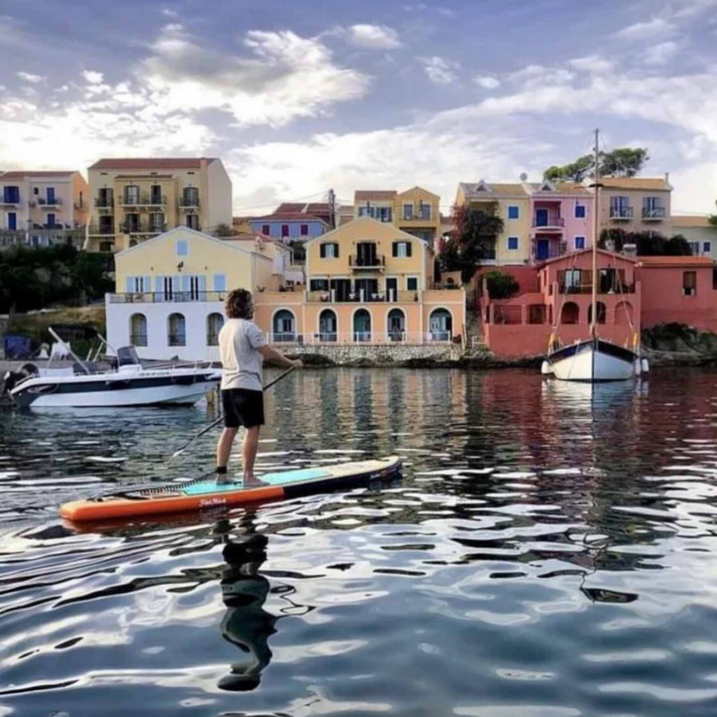 Wooden Menace 11'2 Inflatable Paddle Board | SUP With Seat