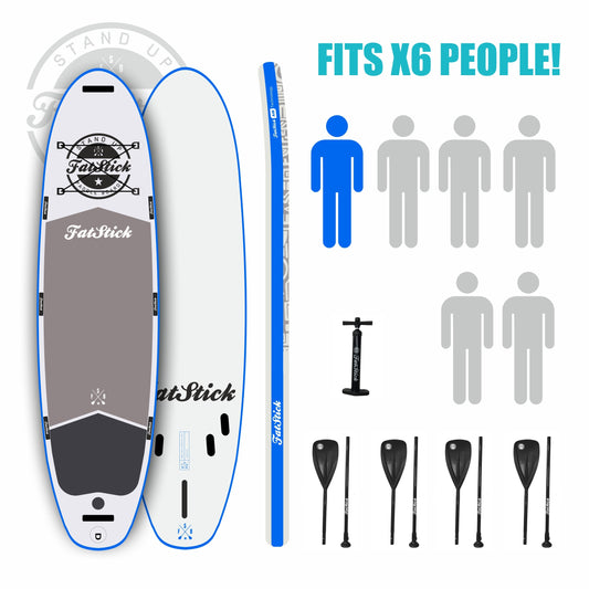 XL Giant FatStick Paddle Board Package | Fleet | Hire