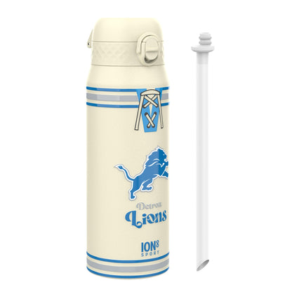 NFL x ION8 Insulated Steel Water Bottle, NFL Lions, 750ml (24oz)