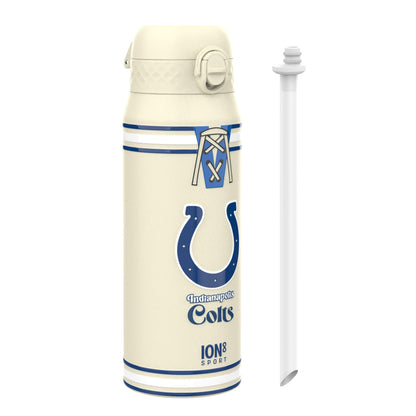 NFL x ION8 Insulated Steel Water Bottle, NFL Colts, 750ml (24oz)