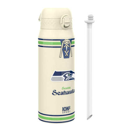 NFL x ION8 Insulated Steel Water Bottle, NFL Seahawks, 750ml (24oz)