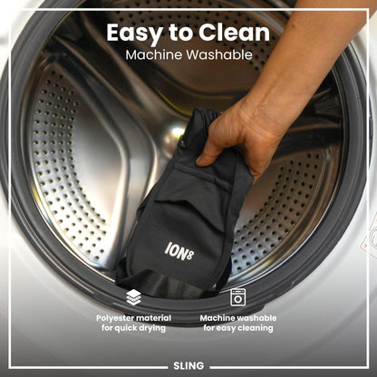 Lightweight, Sling Bottle Bag, Black