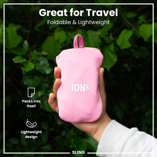 Lightweight, Sling Bottle Bag, Pink