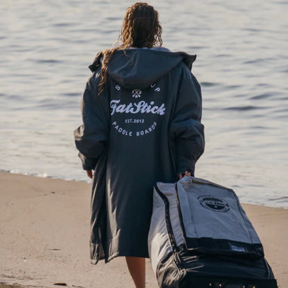 FatStick Kids Childs Changing Robe “FatWrap” With Sherpa Fleece Lining