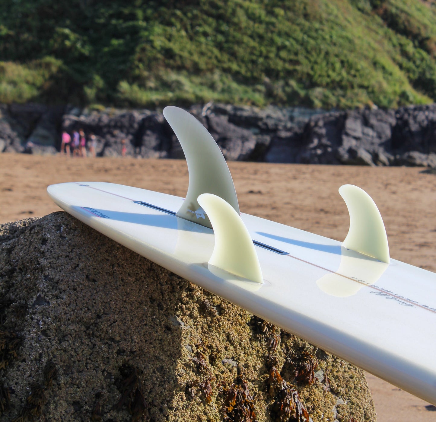 8ft Southern Swells Round Tail Clear Epoxy Finish (FINS Included)