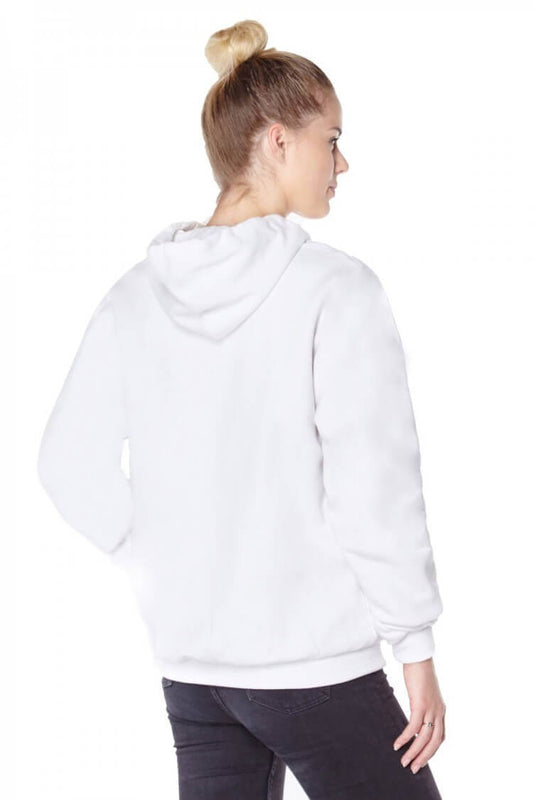 Ladies Knife Resistant Anti Slash Hooded Top in White
