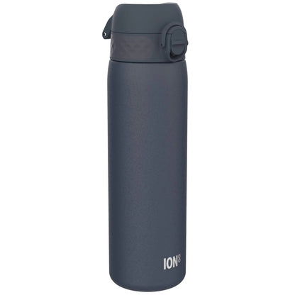 Leak Proof Slim Thermal Steel Water Bottle, Insulated, Ash Navy, 500ml (17oz)