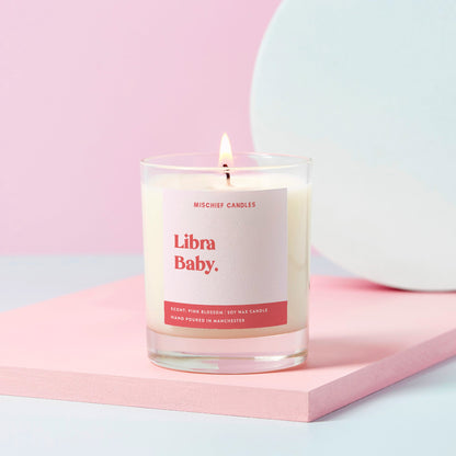 Libra Birthday Gift Funny Zodiac Birthday Candle Libra Baby