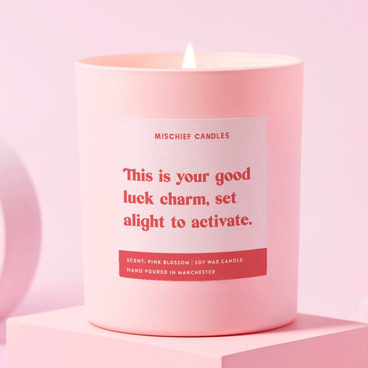 Good Luck Gift Funny Candle Your Good Luck Charm
