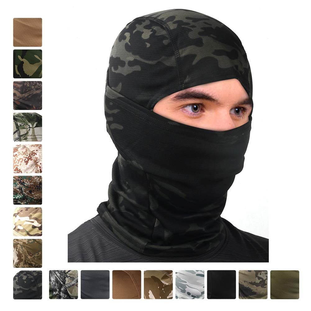 Breathable Tactical Ride Balaclava UV Protection Face Mask-8