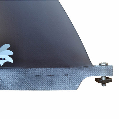 Longboard Fin Plate and Screw Set (1 x Plate, 1 x Screw)