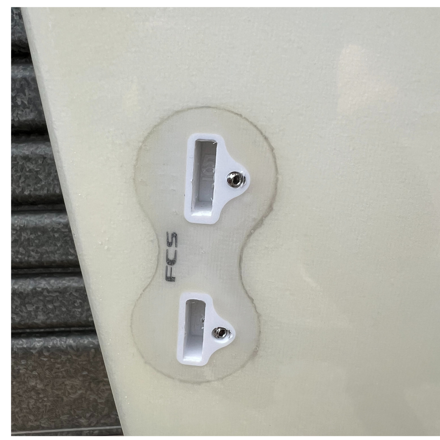 7ft 6 Southern Swells Round Tail Clear Epoxy Finish (FINS Included)