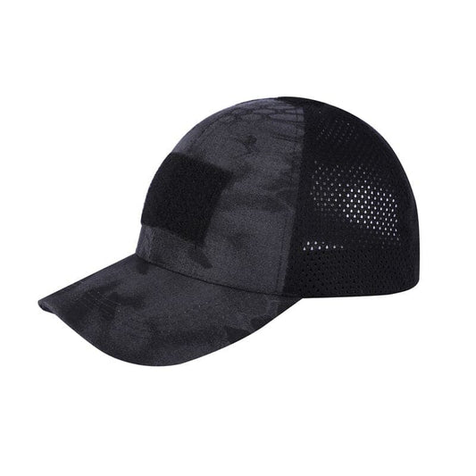 Tactical Operator Can stick Velcro Multicam Mesh Cap-1