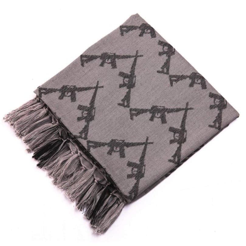 Keffiyeh Head Neck Scarf Wrap Summer Skull Turban-9