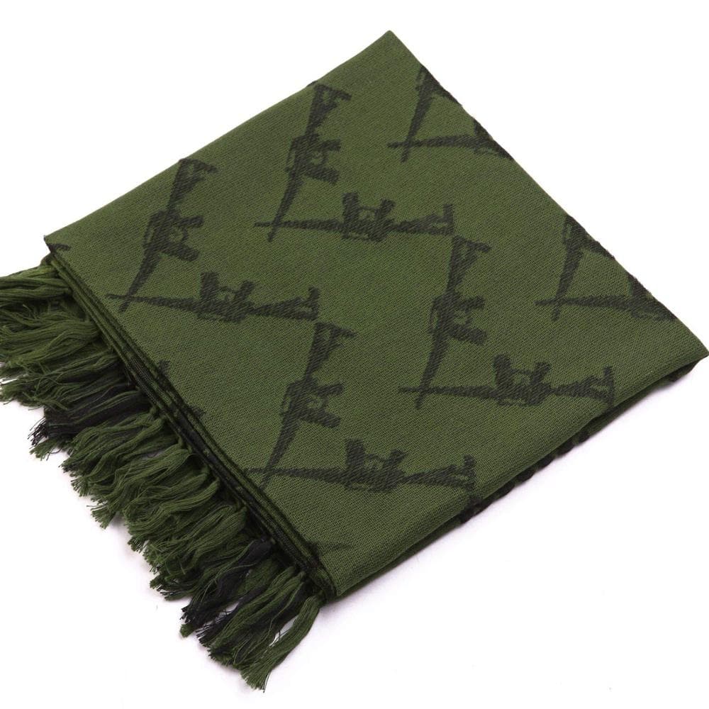 Keffiyeh Head Neck Scarf Wrap Summer Skull Turban-8