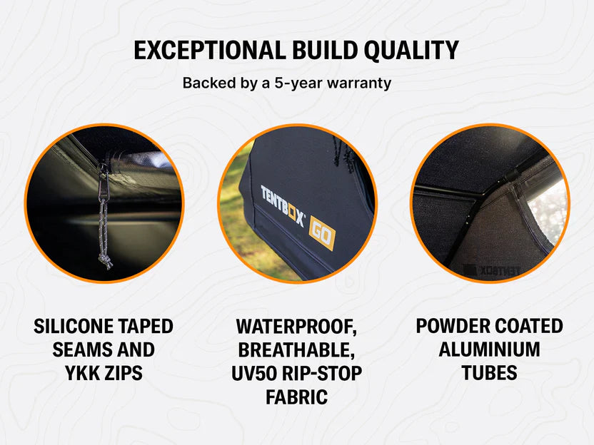 TentBox GO - Car Roof Tent