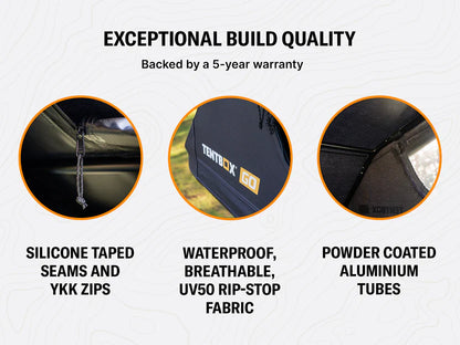 TentBox GO - Car Roof Tent