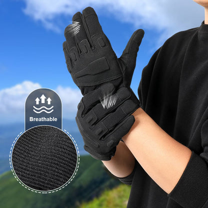 Hunting Anti-skid Work Driving Fishing Men Women Gloves-4