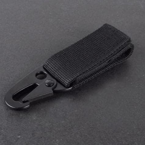 Nylon Tactical Backpack Key Hook Webbing Buckle Hanging-5