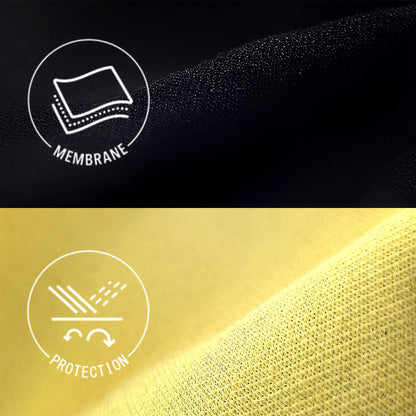 Knife Resistant Anti Slash Long Sleeved T-Shirts in Black