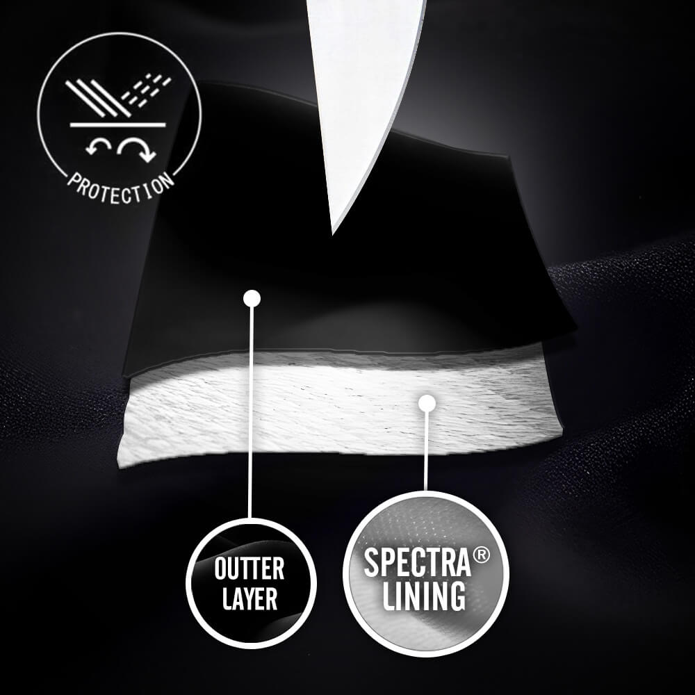 Knife Resistant Anti Slash Protective Zip Up Sweater